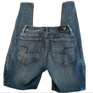 Hi rise AE skinny jeans